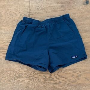 Patagonia Deep Blue Athletic Shorts